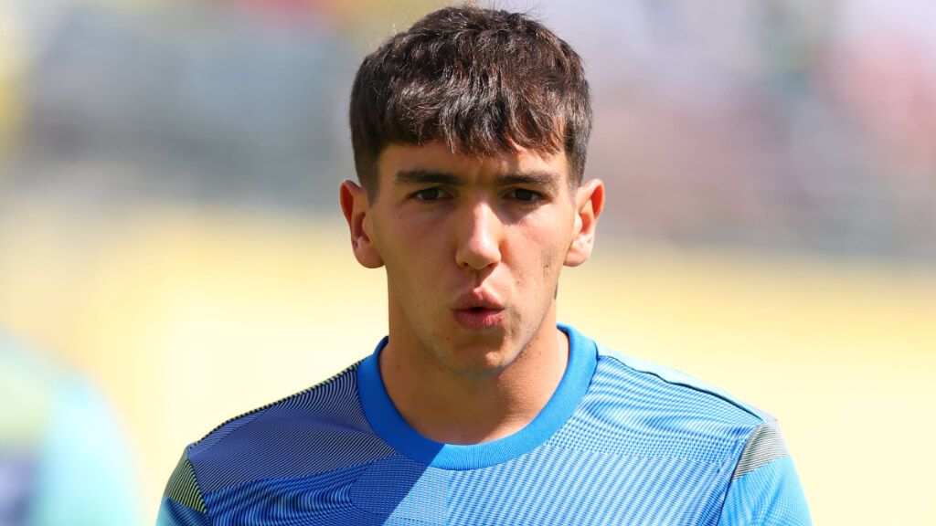 Mario Martín, con el Real Madrid (Foto: Cordon Press)