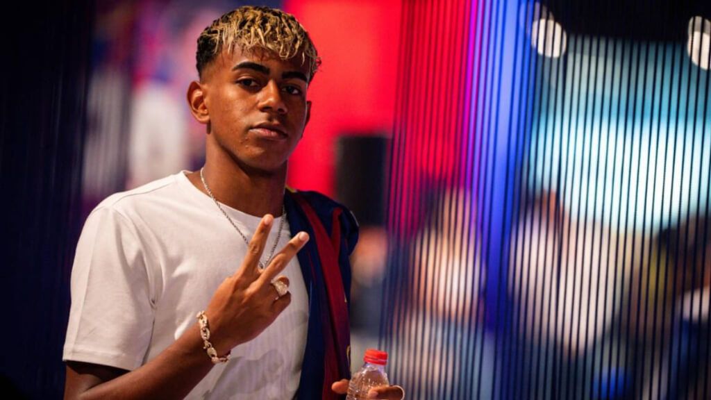 Lamine Yamal en la ciudad deportiva del Barcelona (Cordon Press)