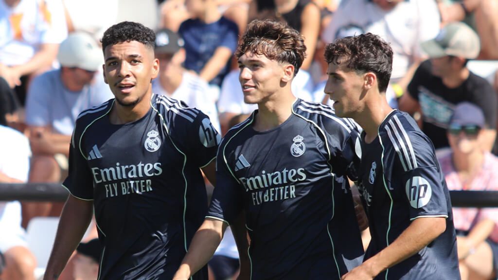 Thiago Pitarch con el Real Madrid Castilla (Real Madrid)