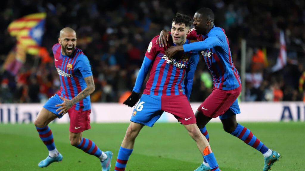  Pedri González también compartió vestuario con Dembélé (Foto Cordon Press).