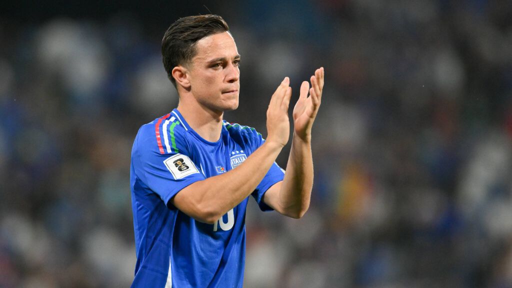 Giacomo Raspadori jugará en el Atlético de Madrid (foto: Cordon Press).