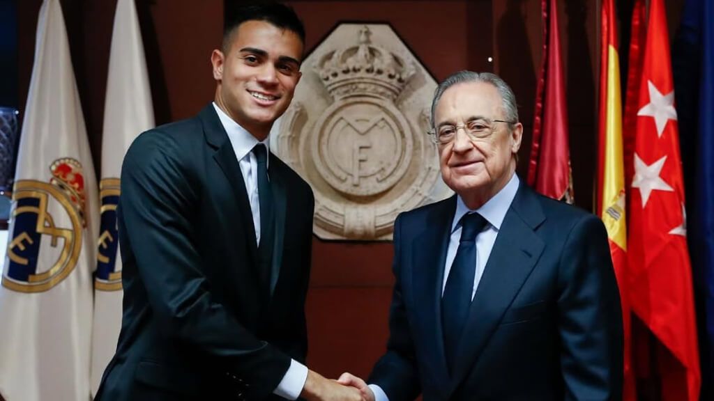 El día que Reinier se presentó como nuevo jugador del Real Madrid (Instagram Reinier)