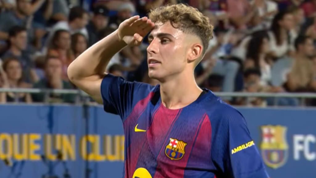 Fermín López ha respondido goles a los rumores de su salida del Barcelona (FCB YT).