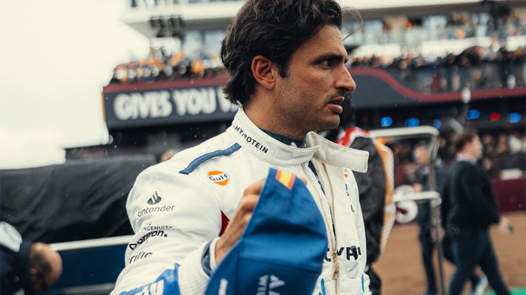  Carlos Sainz, con los colores de Williams.
