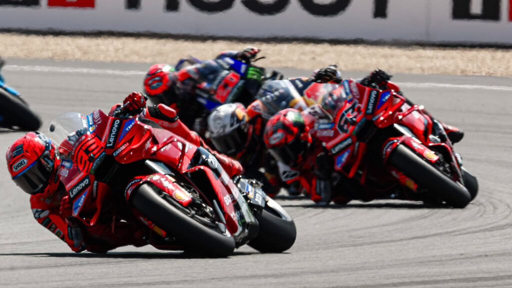 Marc Márquez, en Brno.