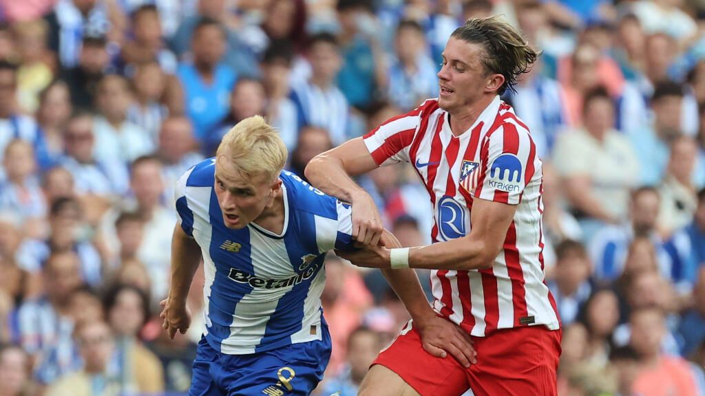 Conor Gallagher durante el partido contra el Oporto (Fuente: Cordon Press)