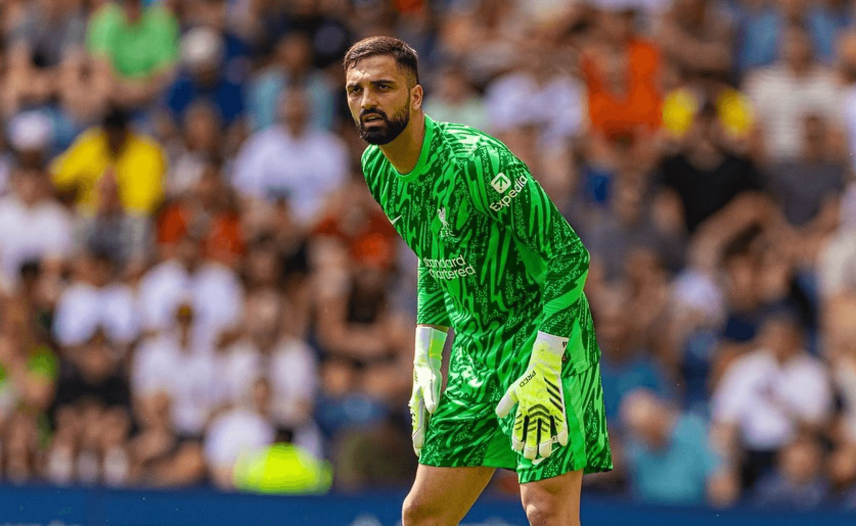 Giorgi Mamardashvili con el Liveporpool