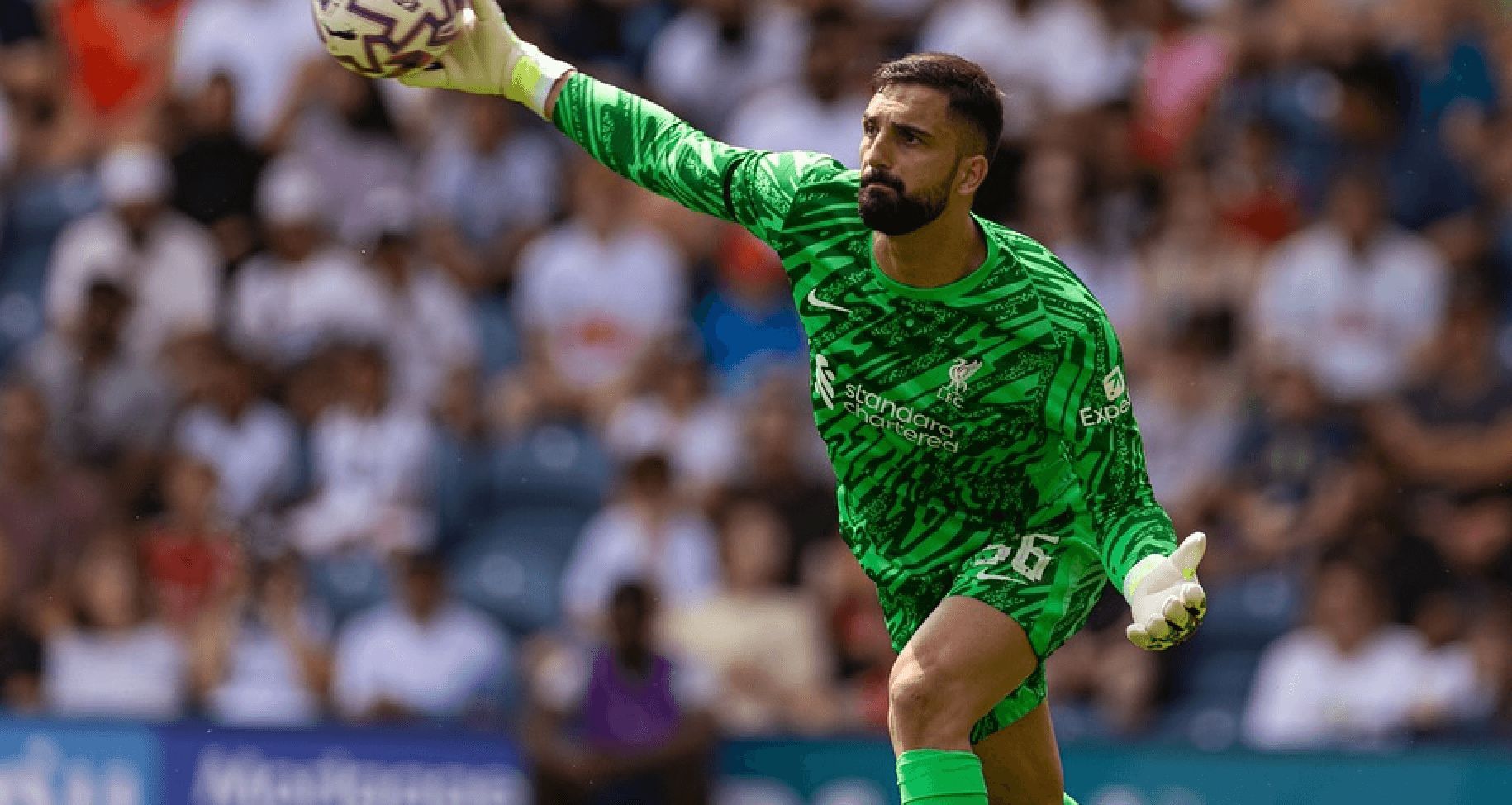 Giorgi Mamardashvili con el Liveporpool