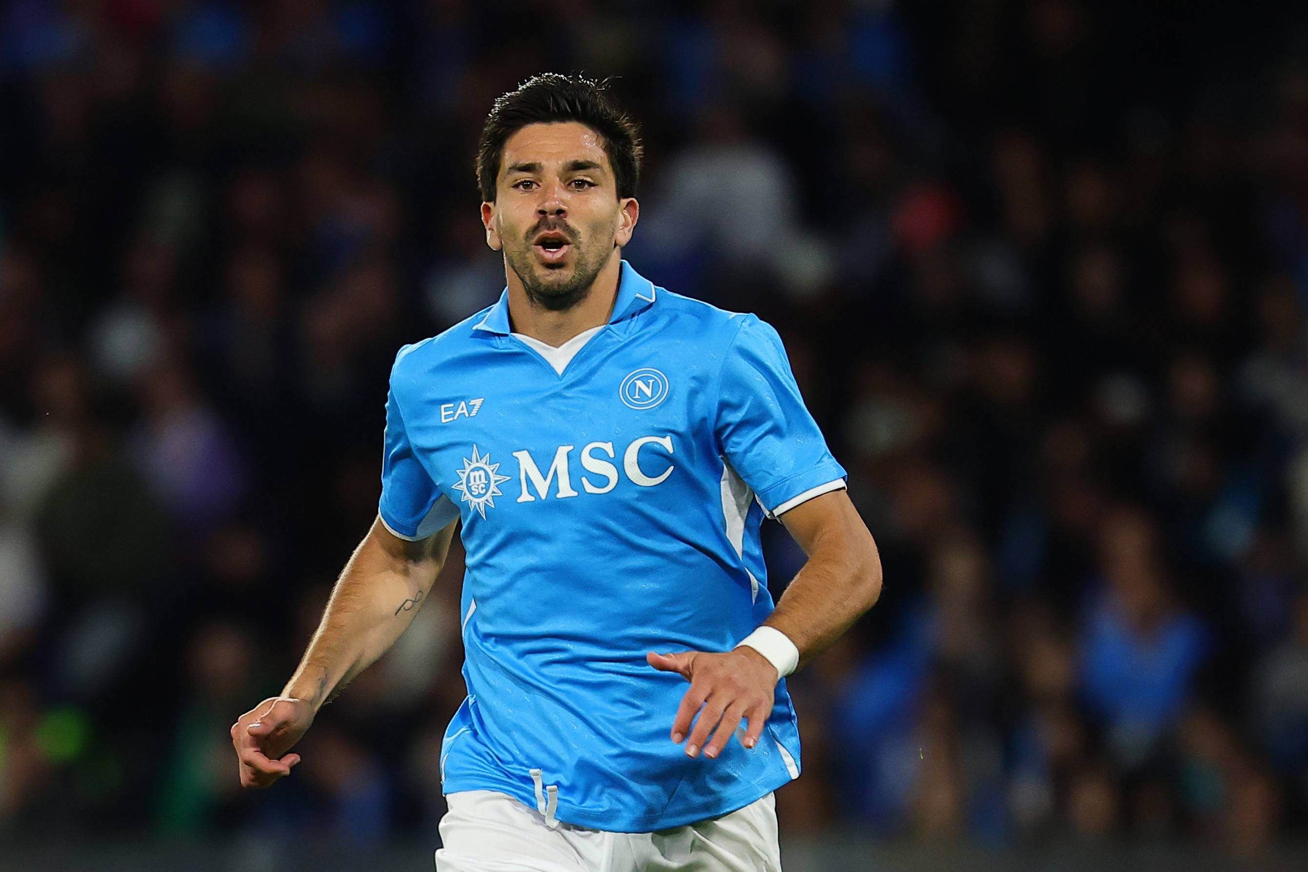  Giovanni Simeone, con el Nápoles.