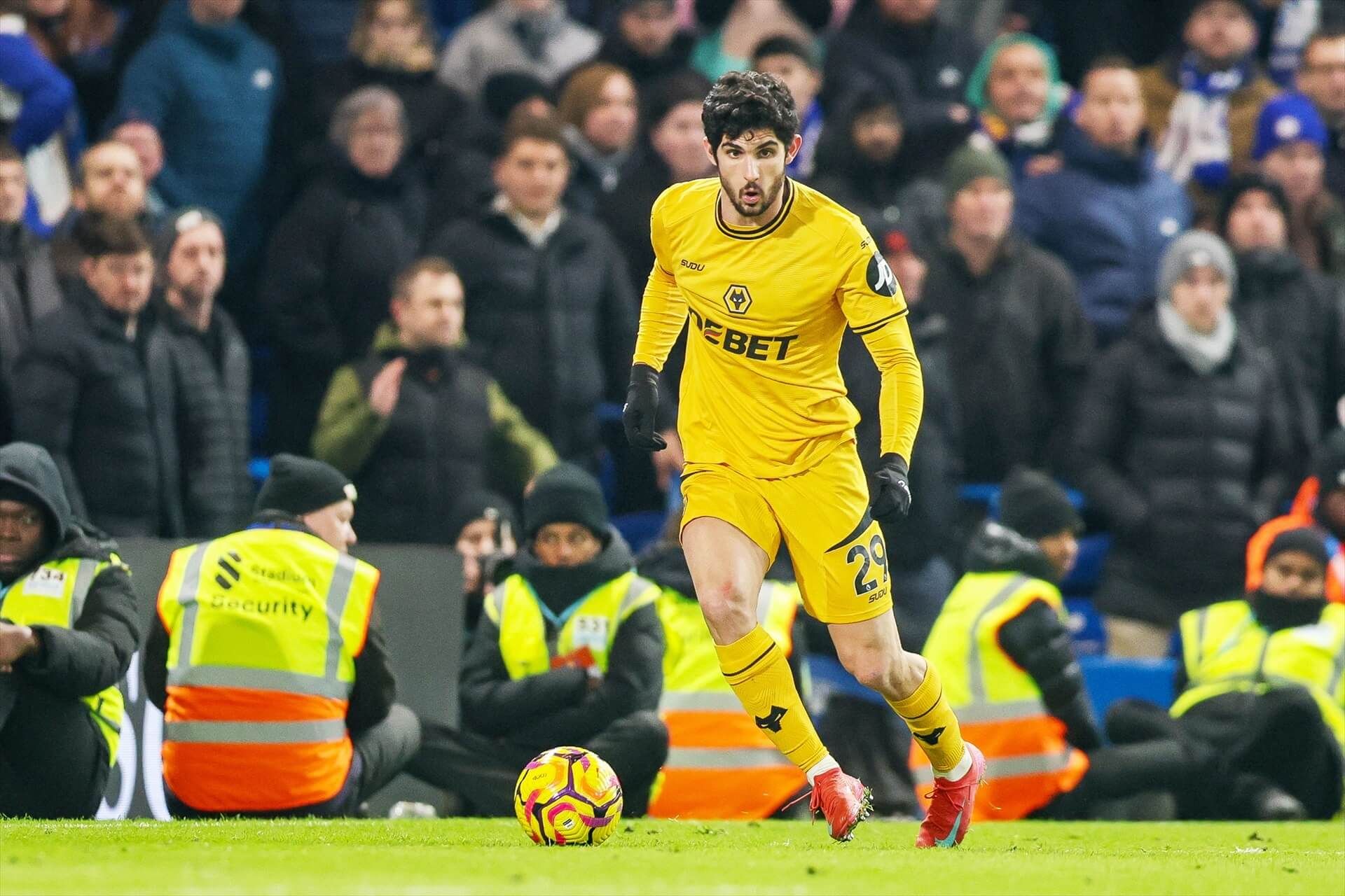 Gonçalo Guedes, durante un partido del Wolverhampton (Foto: Europa Press).