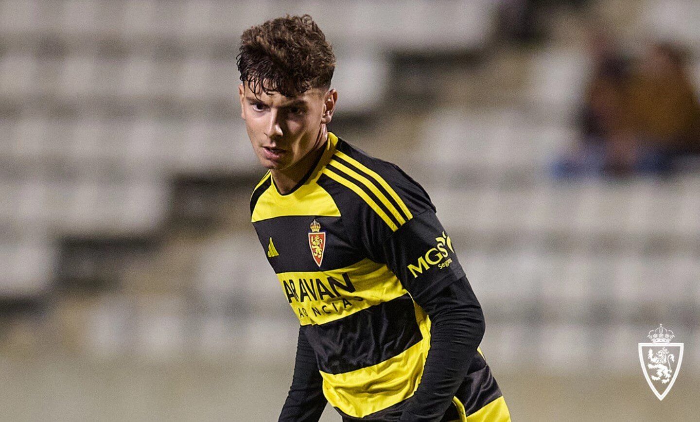  Gori Gracia, en su partido con el Real Zaragoza.