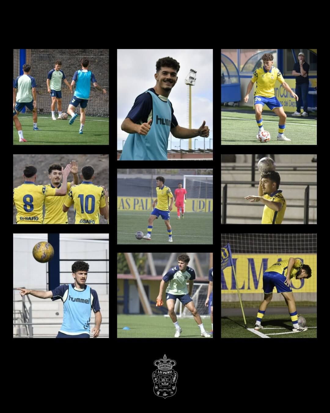 Zeben Ramos. (Fotos: UD Las Palmas)