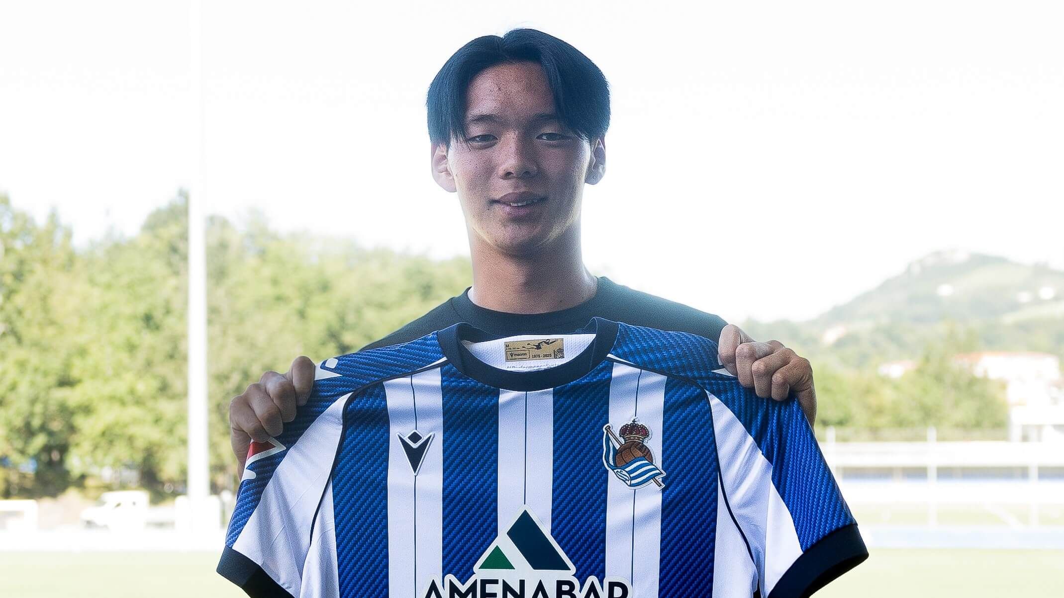 Kazunari Kita, nuevo fichaje txuri urdin (Foto: Real Sociedad).