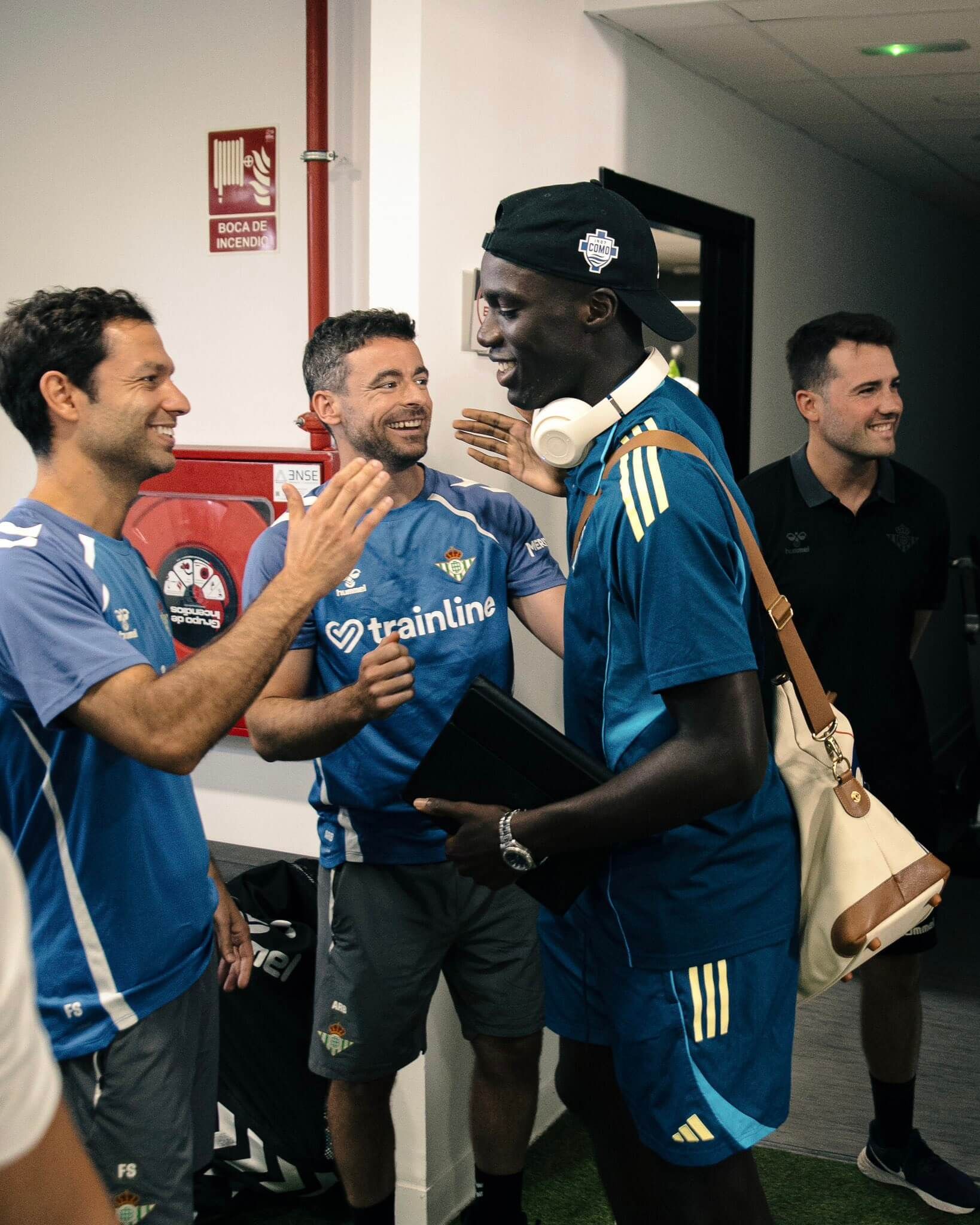  Assane Diao se reencontró con sus excompañeros