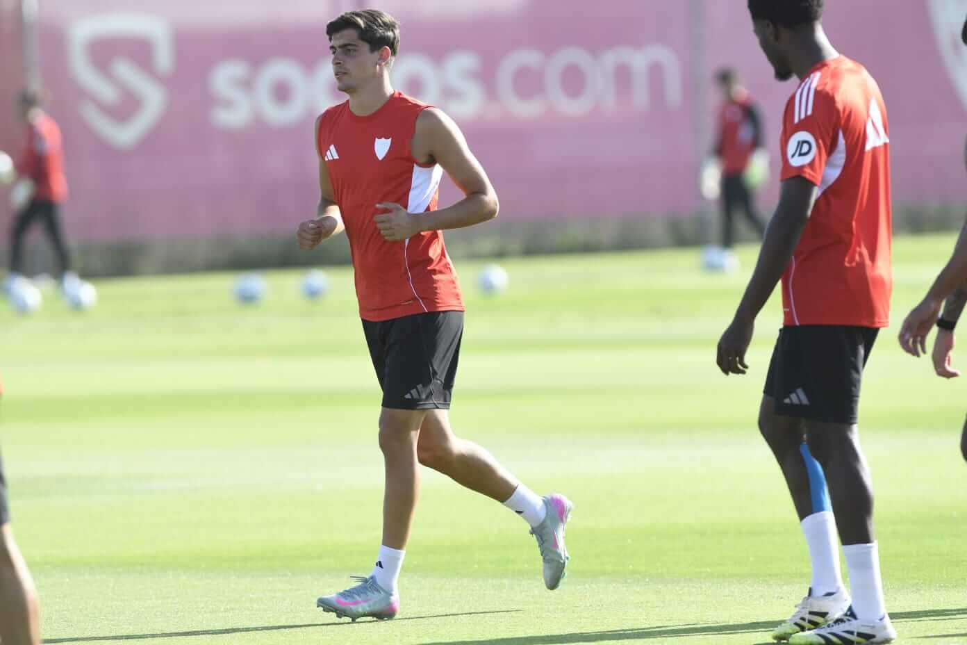 Juanlu Sánchez, en la sesión del viernes.