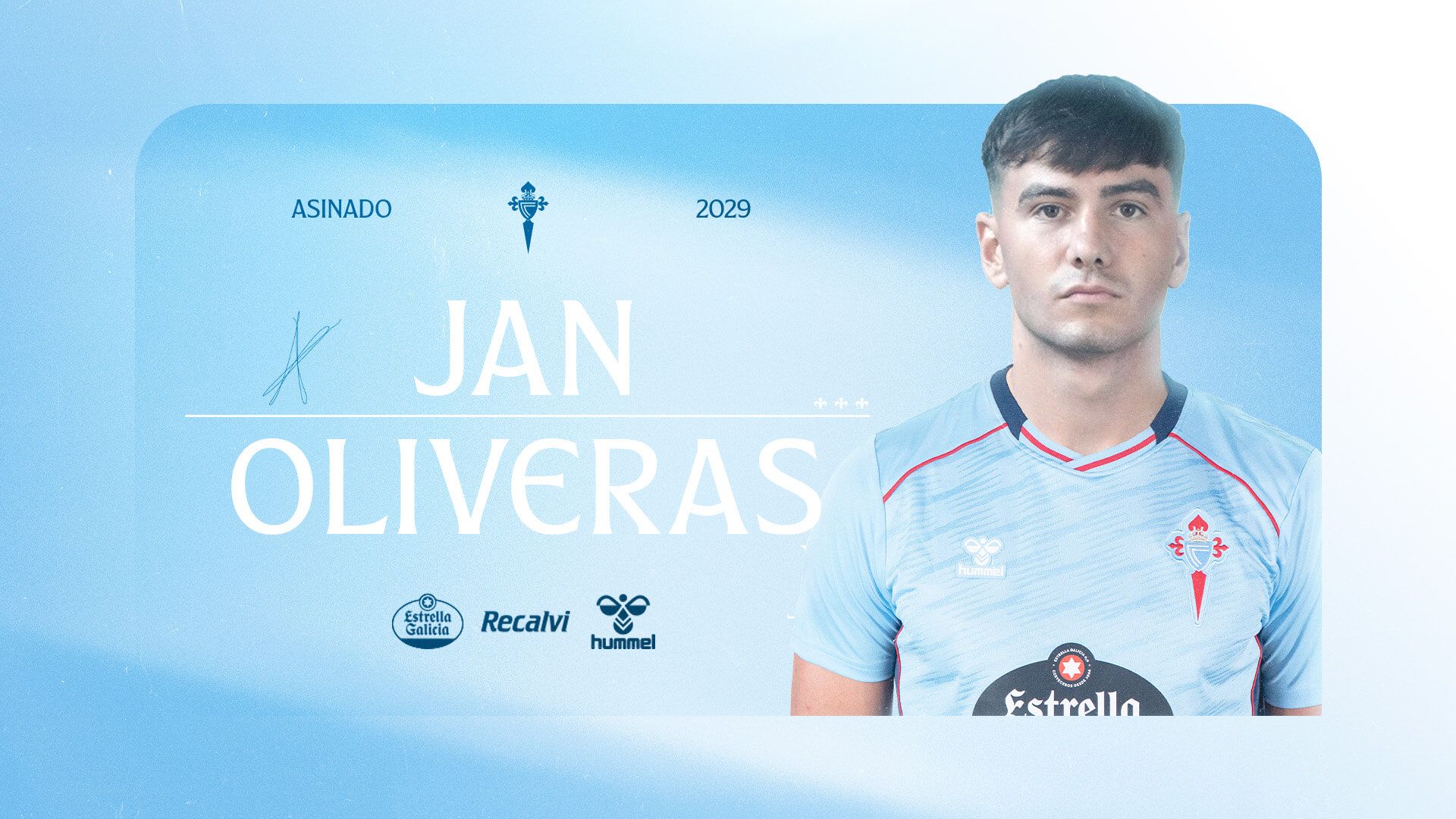 Jan Oliveras, nuevo jugador del Celta (Foto: RCCV).