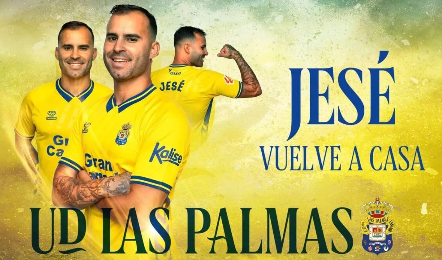 Jesé Rodríguez vuelve a Las Palmas (Foto: UDLP).