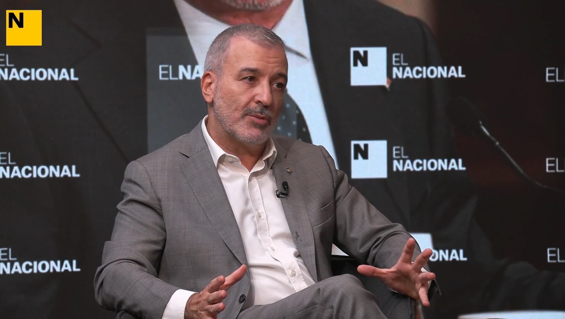  El alcalde de Barcelona, Jaume Collboni, habla sobre la vuelta al Camp Nou (captura: El Nacional).