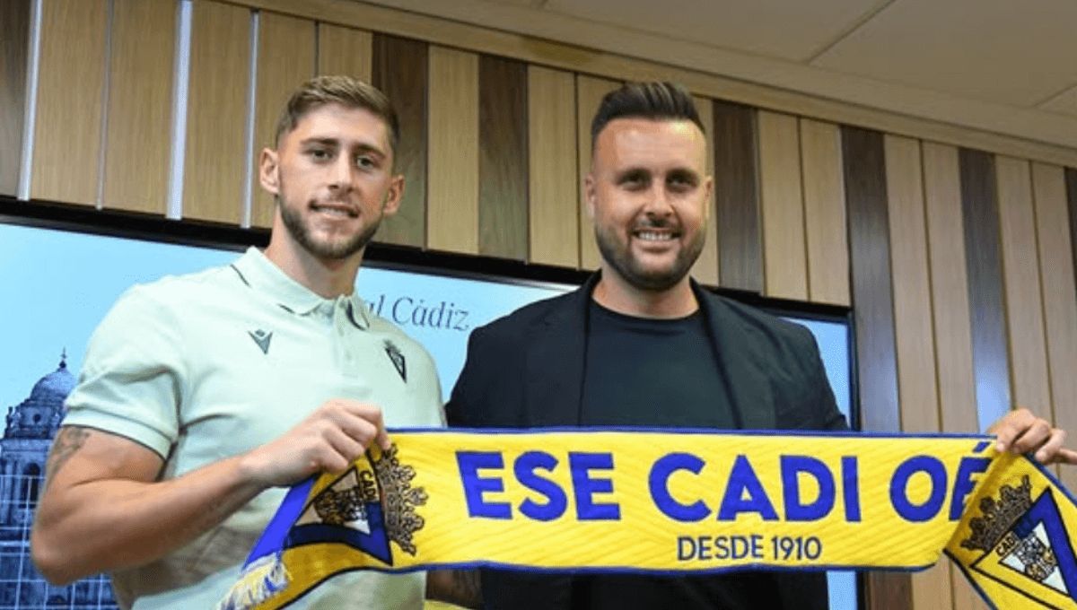  Juan Cala, durante la presentación de Jorge Moreno.