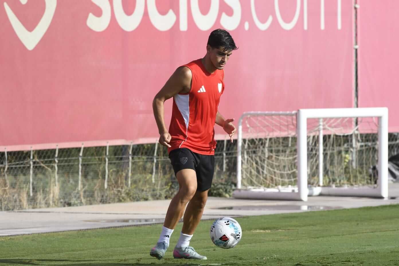  Juanlu Sánchez, en la sesión del viernes.