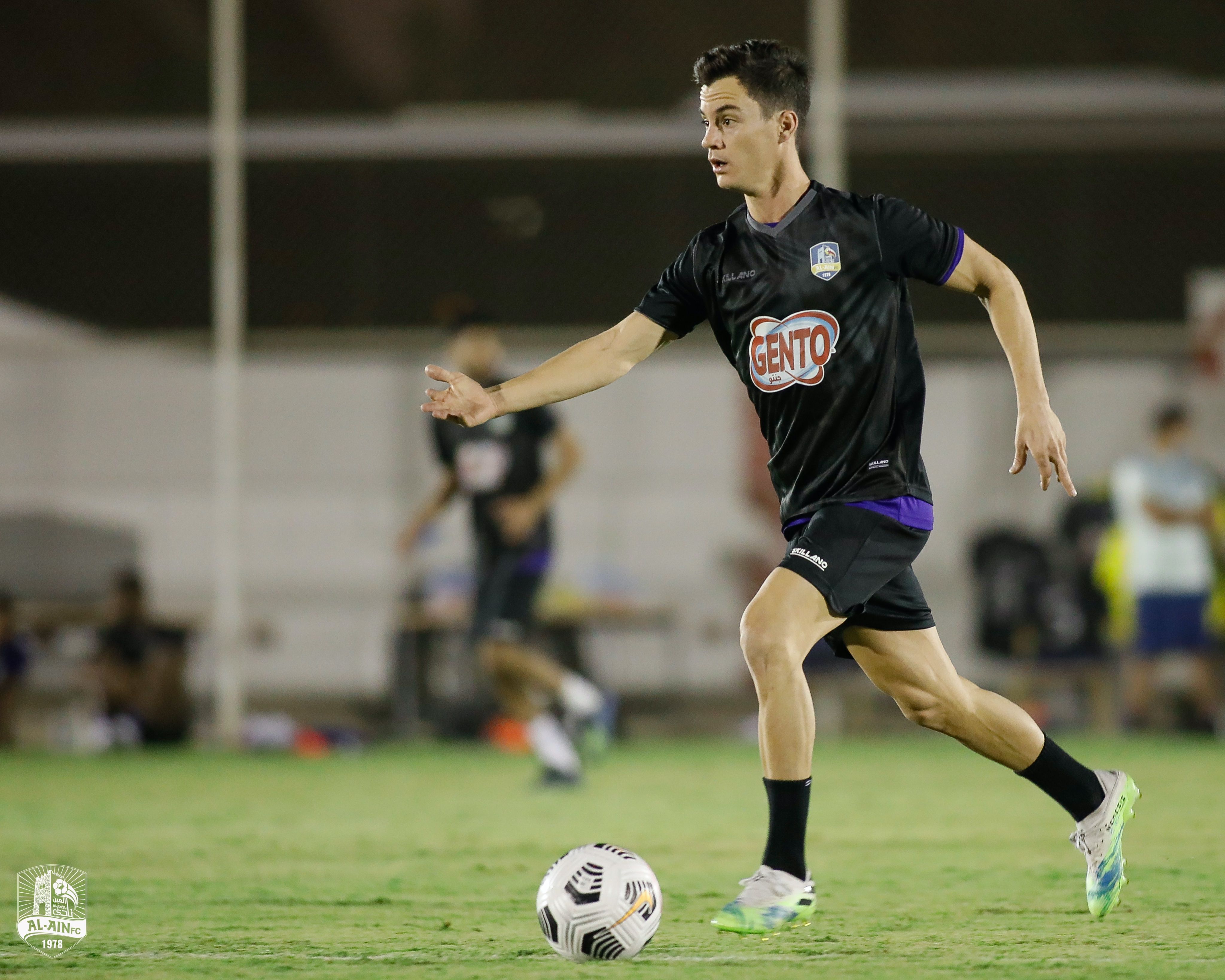 Juanpi, entrenando con el Al Ain (Foto: @alain_ksa).