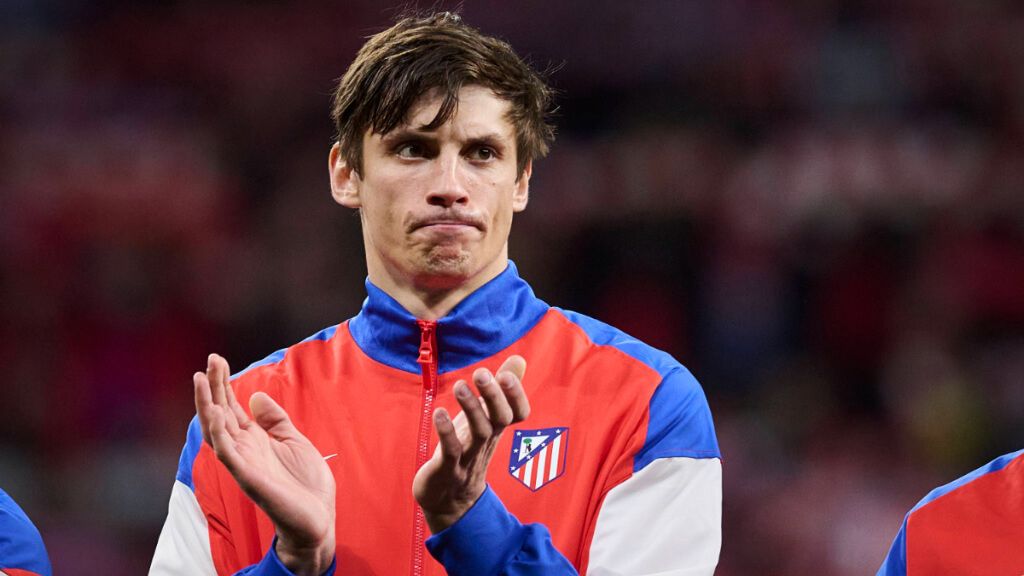 Robin Le Normand, en un partido del Atlético de Madrid (Cordon Press)