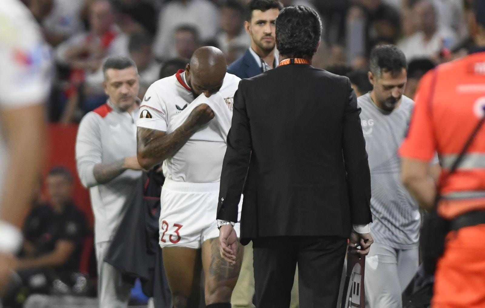  Marcao se marchó lesionado