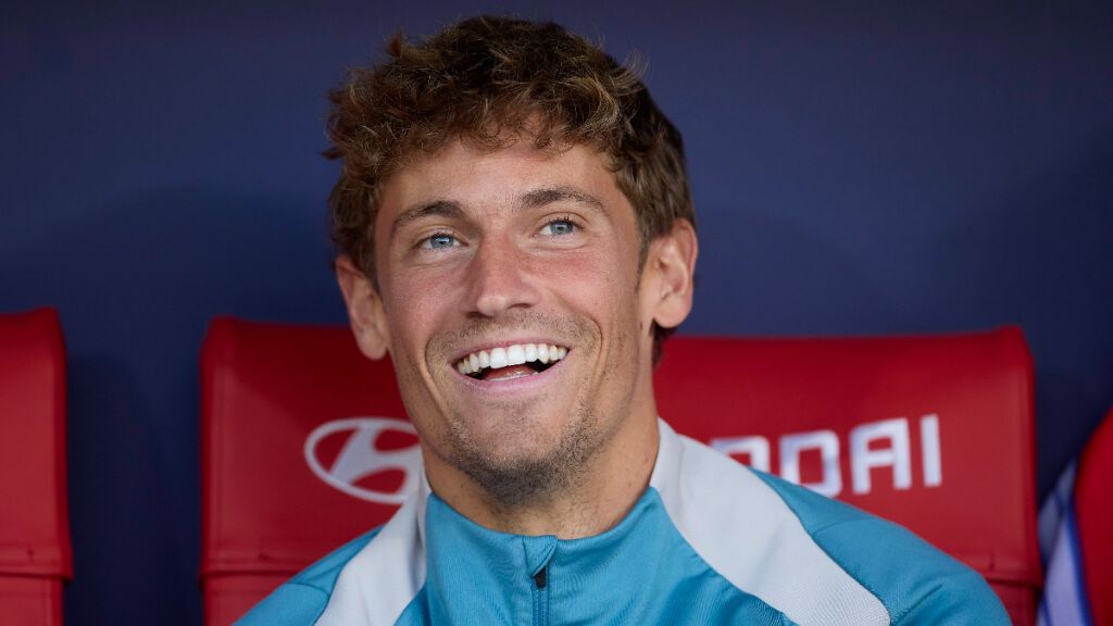  Marcos Llorente, en un partido con el Atlético de Madrid (Cordon Press)