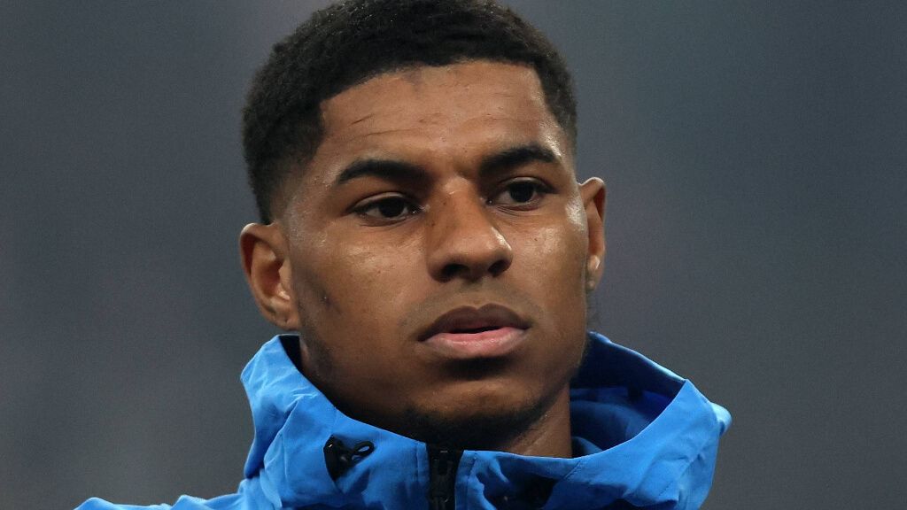 Marcus Rashford en un partido con Inglaterra (Cordon Press)