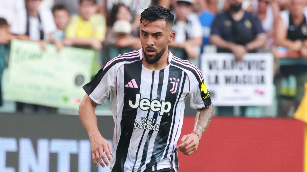 Nico González durante un partido con la Juventus (Fuente: Cordon Press)