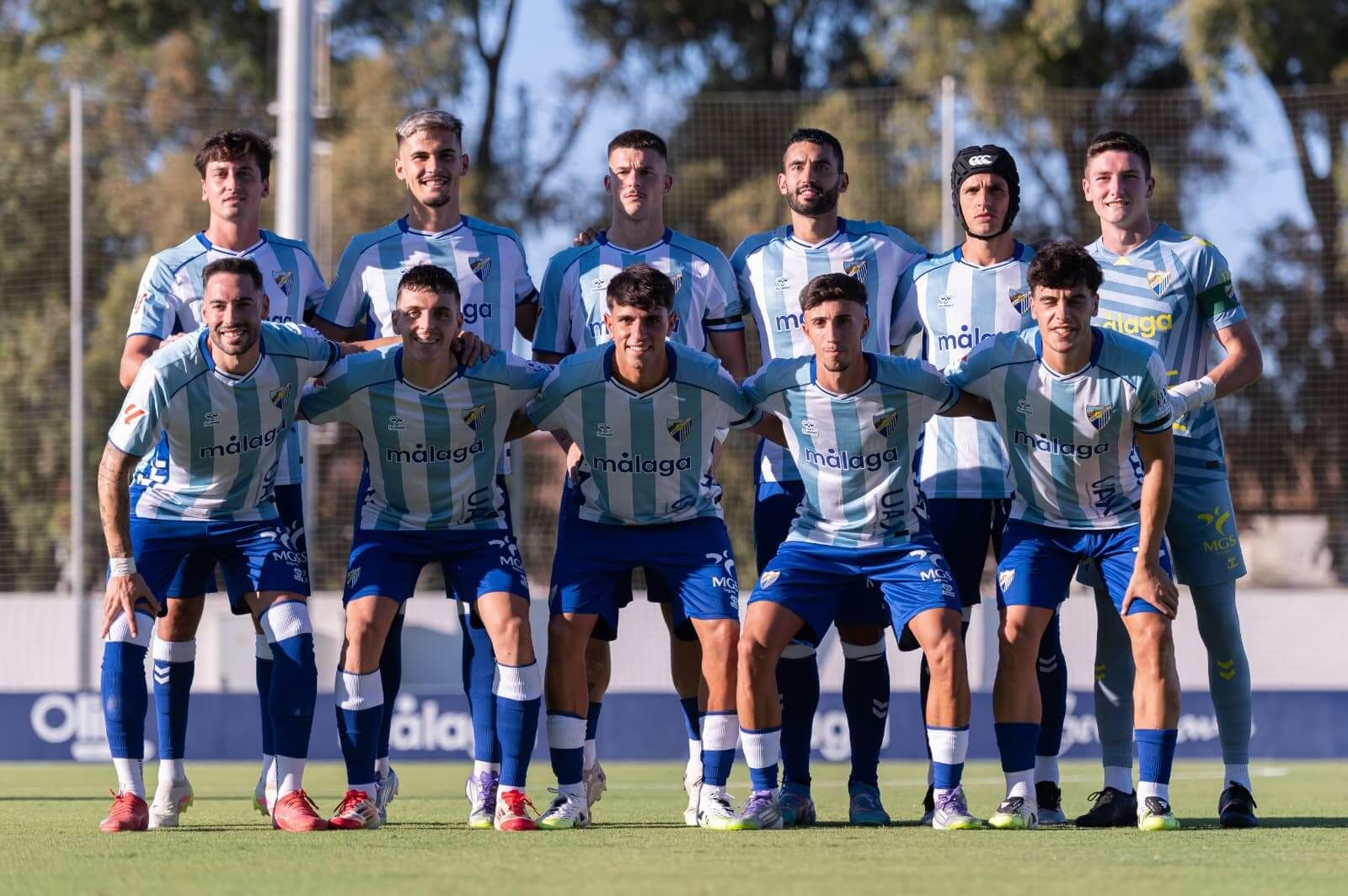  Once titular del Málaga ante el Antequera.