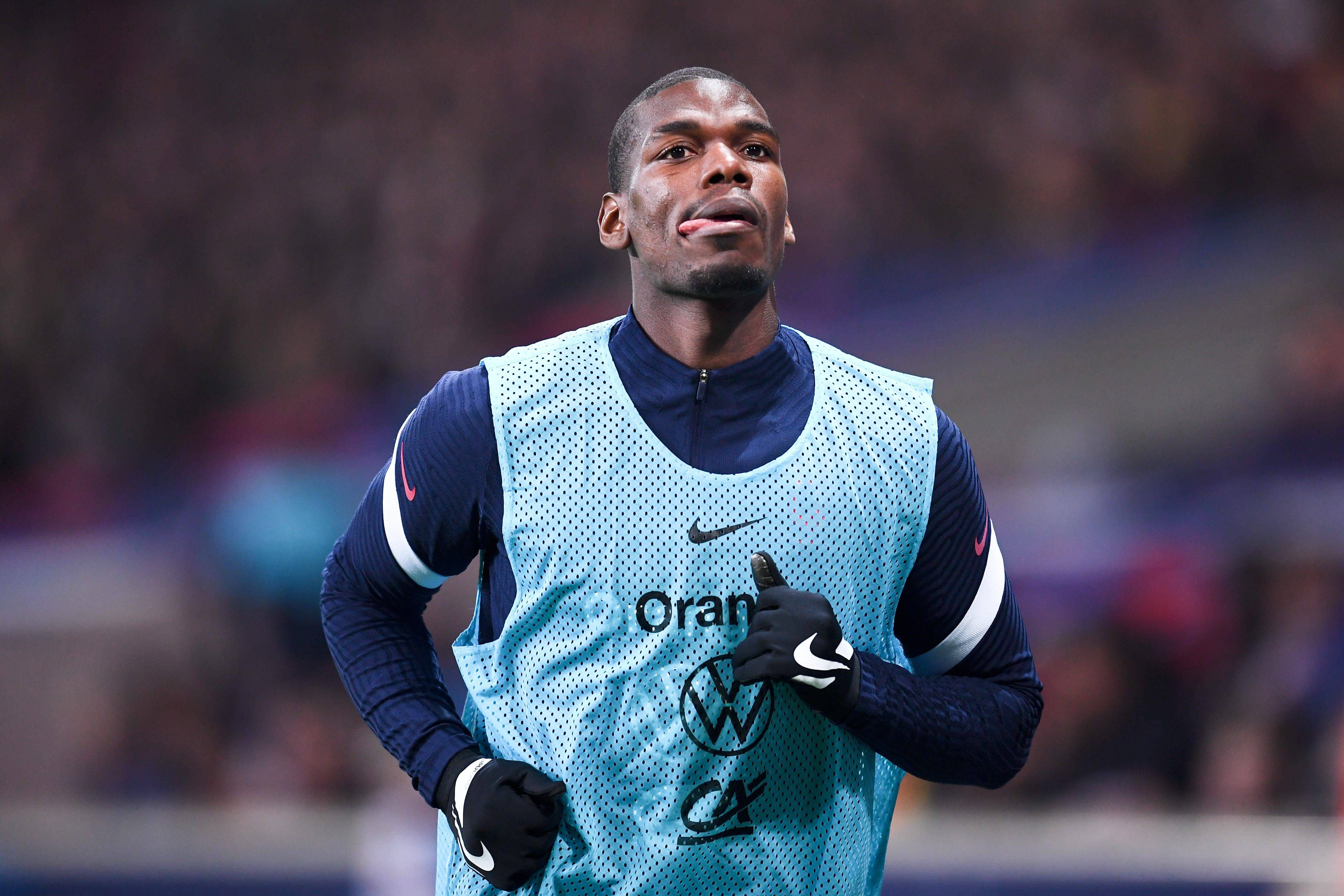  Paul Pogba, con la selección francesa.