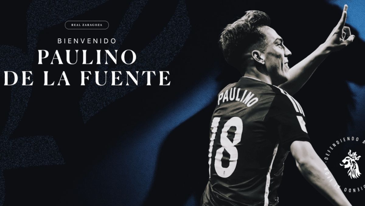 Paulino de la Fuente, nuevo jugador del Real Zaragoza (Foto: Real Zaragoza).