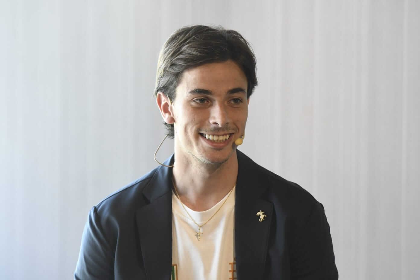  Valentín Gómez, en su presentación con el Betis.