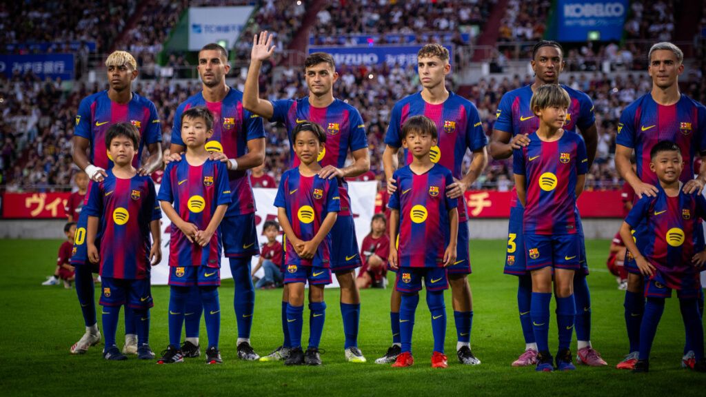 El Barça, en su gira asiática ('X' FC Barcelona)