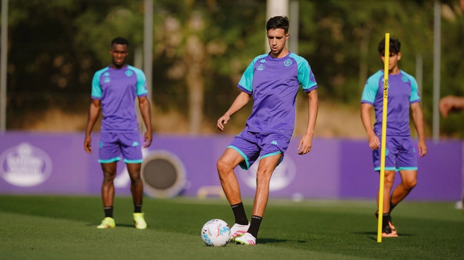  Jaouab, en su primer entrenamiento.
