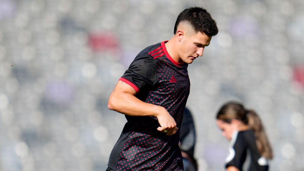  Castrín, antes de la cita ante el Toulouse.