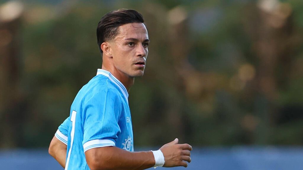 Giacomo Raspadori durante un partido del Nápoles (Fuente: Cordon Press)