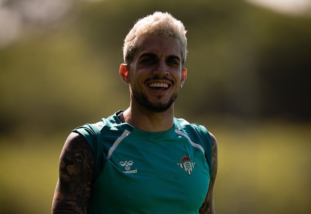  Marc Bartra, en el primer entrenamiento de pretemporada del Betis.