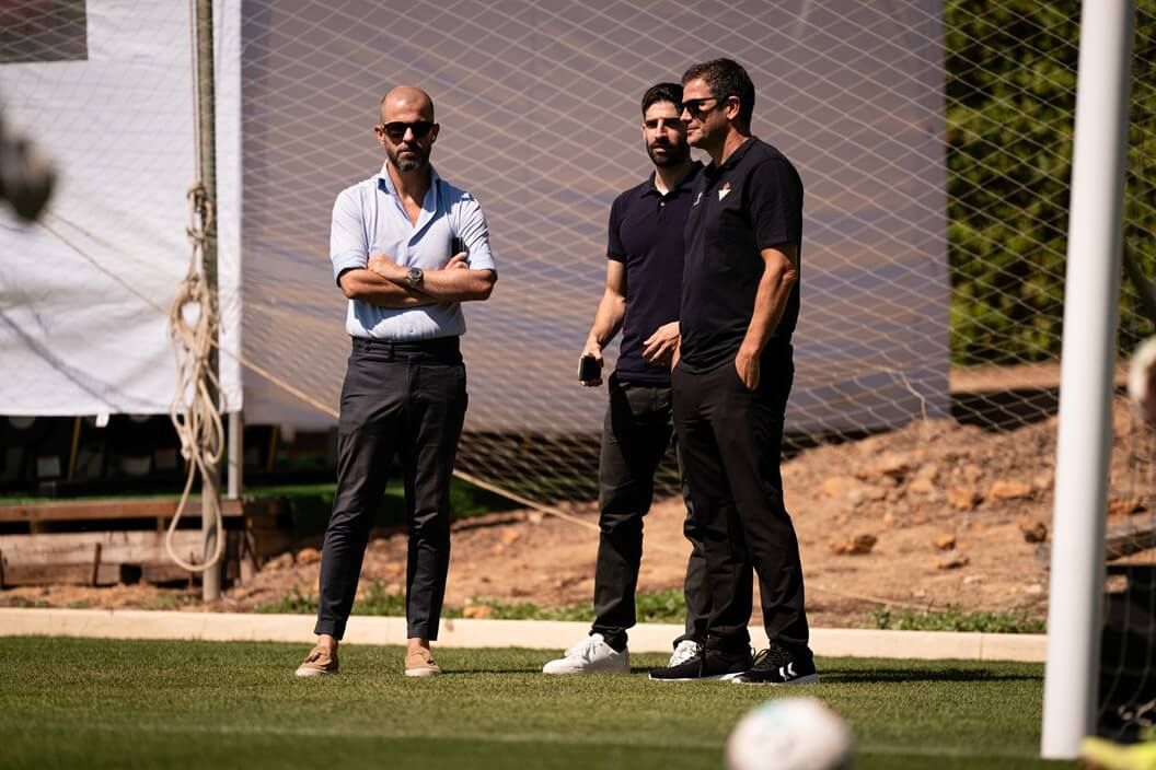  Ramón Alarcón, Manu Fajardo y Álvaro Ladrón de Guevara, en Portugal.