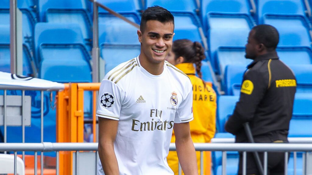 Reinier Jesús en su presentación con el Real Madrid (Fuente: Europa Press)