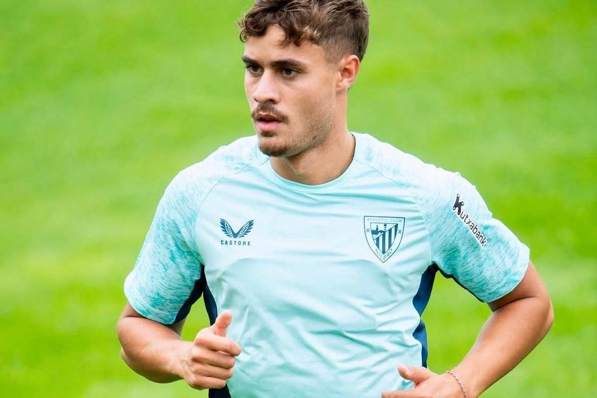  Hugo Rincón trabaja en la pretemporada en Lezama.