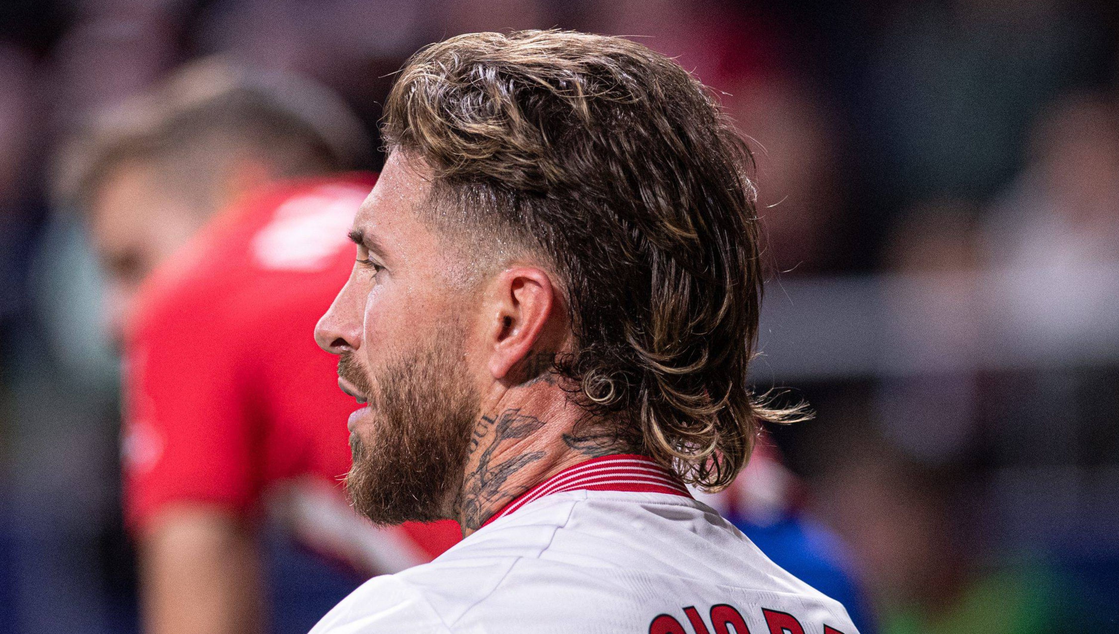 Sergio Ramos, durante un partido ante el Atlético