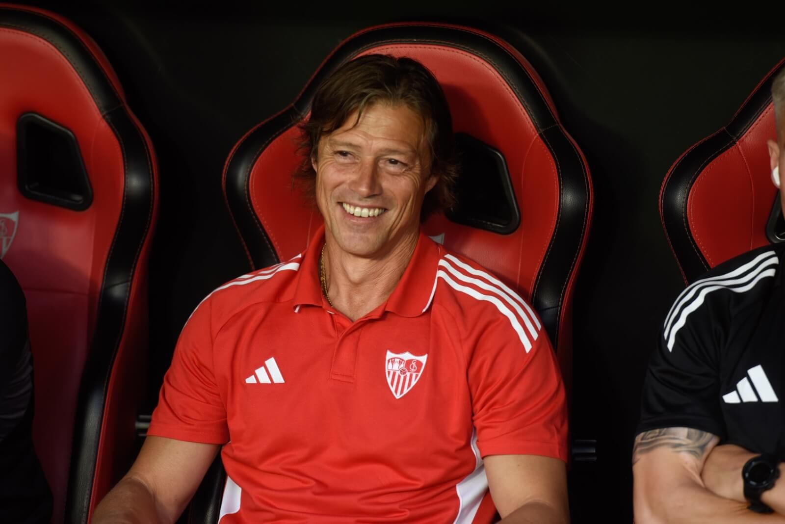  Matías Almeyda, en el Trofeo Antonio Puerta.