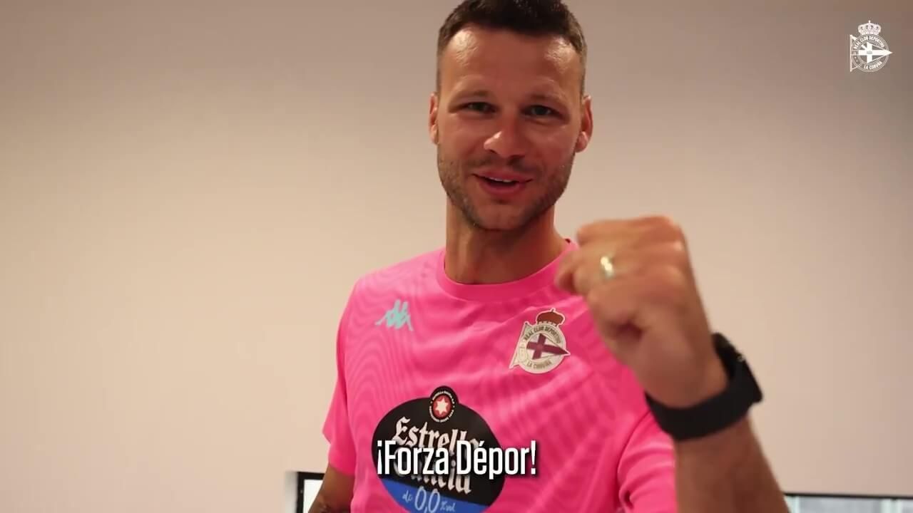 Daniel Bachmann, nuevo fichaje para la portería (Foto: RC Deportivo).