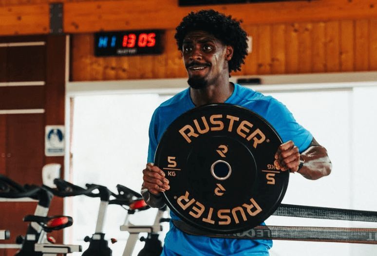 Thierry entrenándose en Marbella