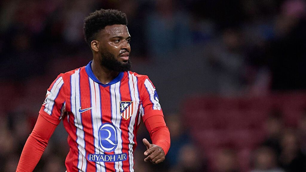 Thomas Lemar en un partido del Atlético de Madrid (Cordon Press)