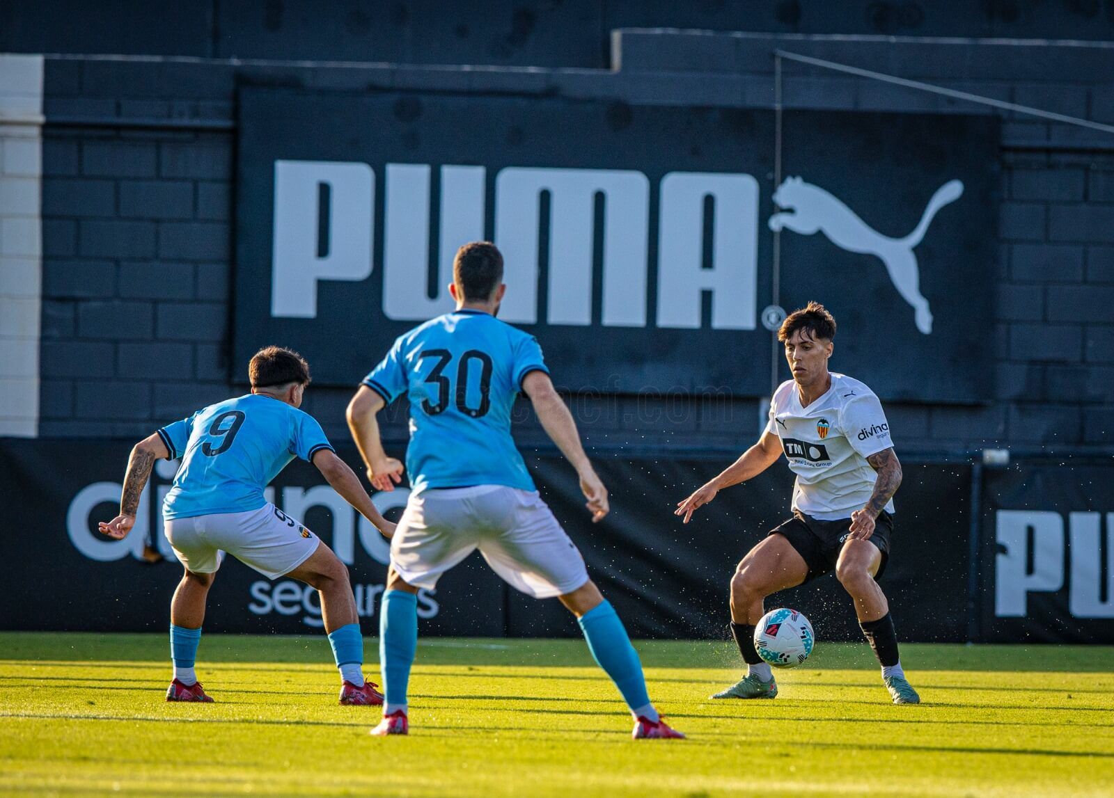  Lucas Núñez en el Valencia CF-Castellón