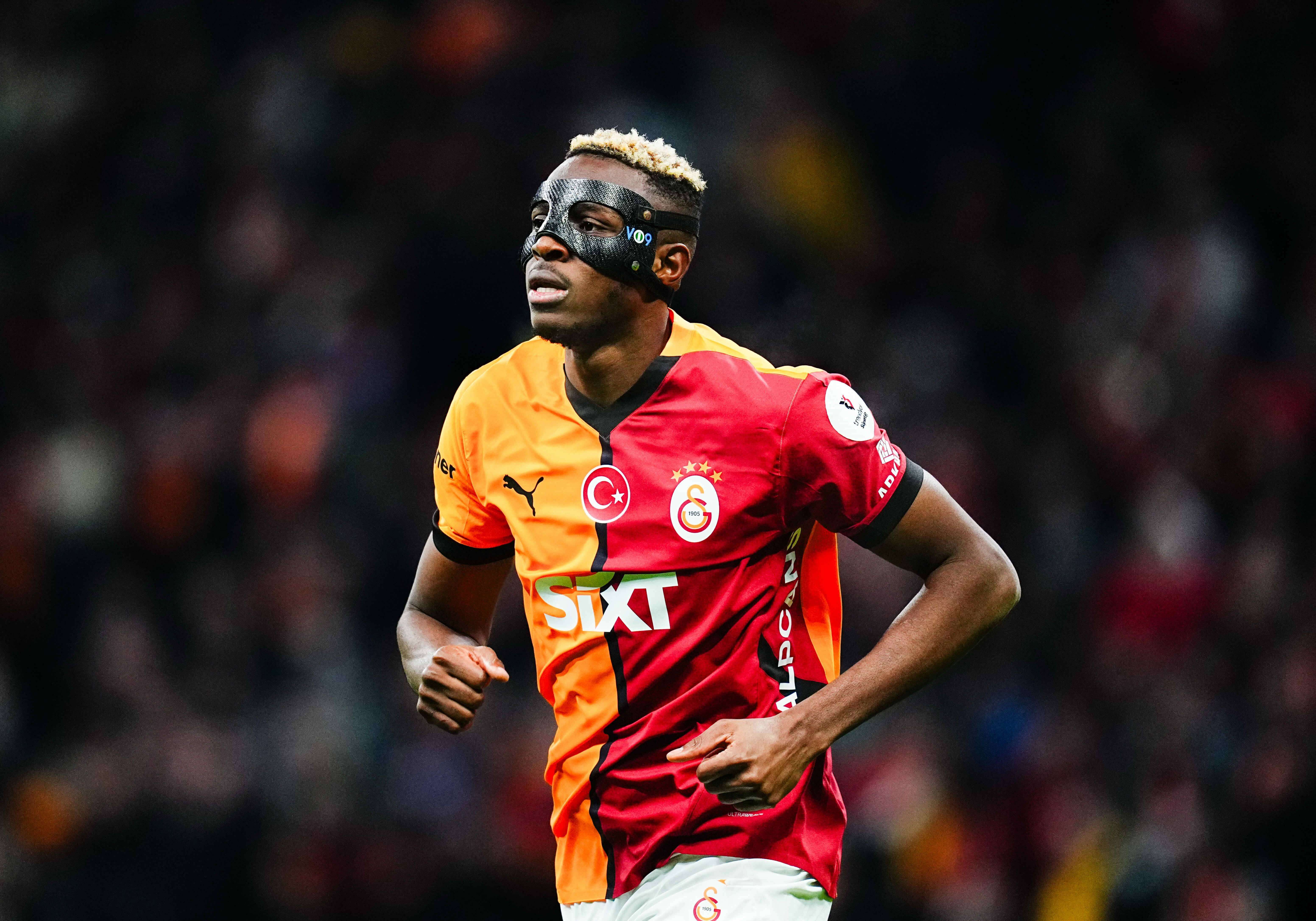 Victor Osimhen, en un partido del Galatasaray (Foto: Cordon Press).