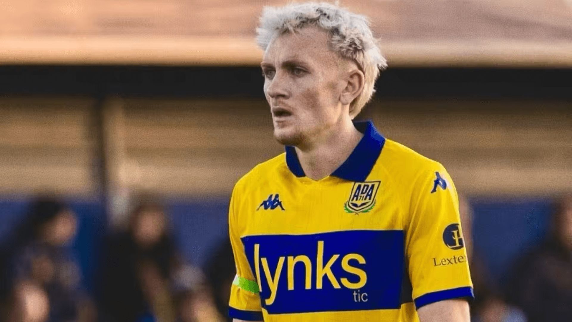 Vladys Kopotun, en un partido del Alcorcón.